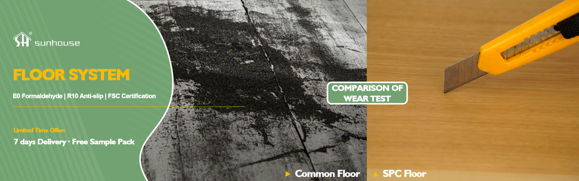 Качество Настил щелчка SPC Фабрика