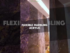 Экологически чистые акриловые панели для стен 5D Динамическая мраморная текстура Стенные панели УФ-защита