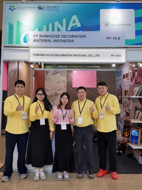 Последние новости компании о SUNHOUSE успешно выставлена на IndoBuildTech Expo Часть 1 2026