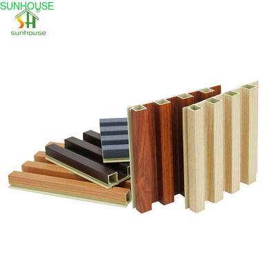 Хорошая цена. High Quality 3000Mm WPC Wall Panel for Outdoor Aesthetic Exterior Decoration Facade Wall Panel онлайн