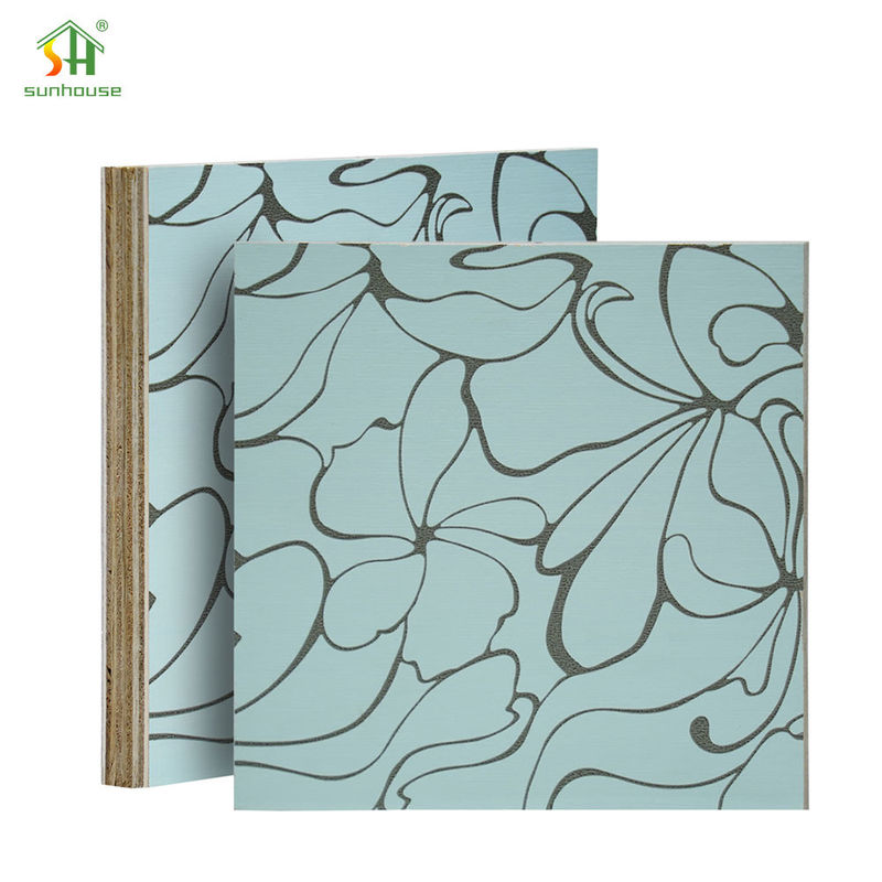 Reusable Melamine Plywood Board 500kg/m3-700kg/m3 18mm Plywood Sheets