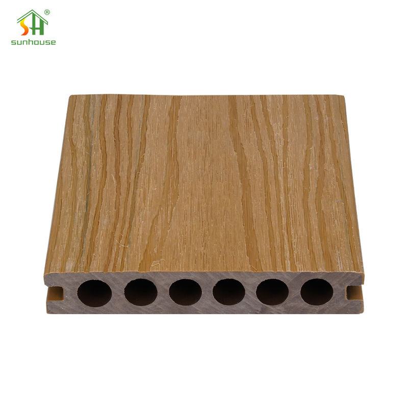 25mm WPC Deck Flooring Boards For Poolside Installation / Balcony Installation