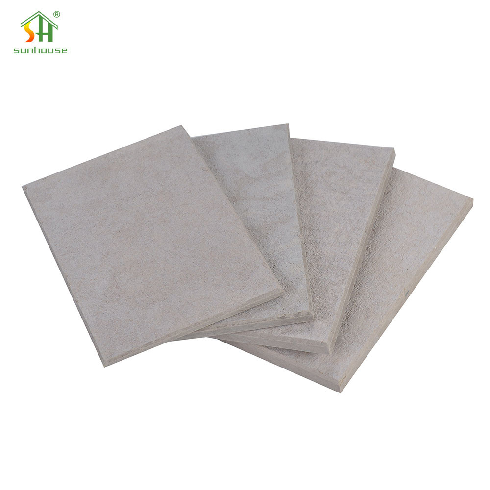 High Strength Fiber Cement Board Non Asbestos Building Material For Exterior Walls