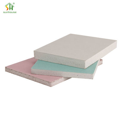 Экологически чистый гипсовый гипсокартон легкий 12 мм сухой стенной гипсокартон