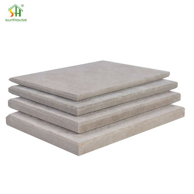 Серая внешняя волокнистая цементная доска 100% без асбеста Цементная доска